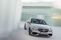 Mercedes E63 AMG MY2013 anthracite 3/4 avant droit travelling penché