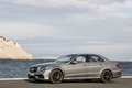 Mercedes E63 AMG MY2013 anthracite 3/4 avant gauche