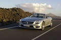 Mercedes SL63 AMG gris mate 3/4 avant gauche travelling