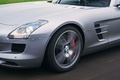 Mercedes SLS AMG Roadster anthracite satiné/mate jante travelling