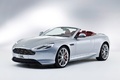 Aston Martin DB9 - argent - 3/4 avant gauche, cabrio