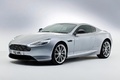 Aston Martin DB9 - argent - 3/4 avant gauche, coupé