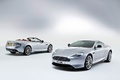 Aston Martin DB9 - argent - coupé + cabrio