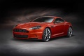 Aston Martin DBS Carbon Edition orange 3/4 avant gauche