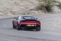 Aston Martin DBS Superleggera rouge/noir 3/4 arrière gauche 2