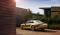 Aston Martin Lagonda beige 3/4 arrière gauche