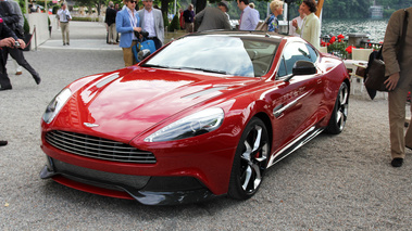 Aston Martin Project AM310 - rouge - 3/4 avant gauche