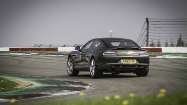 Aston Martin Rapide S gris 3/4 arrière gauche