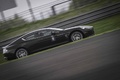 Aston Martin Rapide S gris filé penché