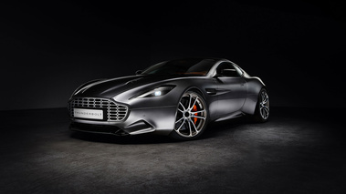 Aston Martin Thunderbolt Henrik Fisker - Grise - 3/4 avant gauche