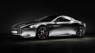 Aston Martin Thunderbolt Henrik Fisker - Grise - 3/4 avant gauche