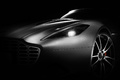 Aston Martin Thunderbolt Henrik Fisker - Grise - Détail, phare avant gauche