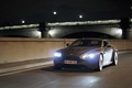 Aston Martin V12 Vantage anthracite 3/4 avant gauche travelling 2