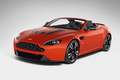 Aston Martin V12 Vantage Roadster - orange - 3/4 avant gauche