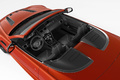 Aston Martin V12 Vantage Roadster - orange - habitacle 3/4 arrière gauche supérieur