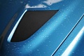 Aston Martin V12 Zagato bleu aération capot