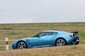 Aston Martin V12 Zagato bleu filé