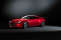 Aston Martin V12 Zagato rouge 3/4 avant gauche