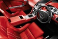 Aston Martin V8 Vantage Roadster MkII blanc intérieur