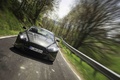 Aston Martin V8 Vantage SP10 anthracite face avant travelling penché