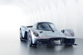 Aston Martin Valkyrie gris 3/4 avant droit