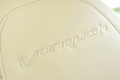 Aston Martin Vanquish beige logo appui-tête