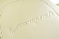Aston Martin Vanquish beige logo appui-tête