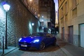 Aston Martin Vanquish bleu 3/4 avant gauche 3