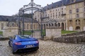 Aston Martin Vanquish bleu face arrière