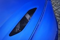 Aston Martin Vanquish bleu louvre de capot