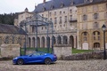 Aston Martin Vanquish bleu profil