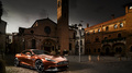 Aston Martin Vanquish II orange 3/4 avant droit