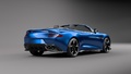 Aston Martin Vanquish S Volante bleu 3/4 arrière droit