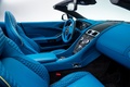 Aston Martin Vanquish Volante - bleue - habitacle