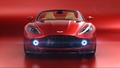 Aston Martin Vanquish Volante Zagato rouge face avant
