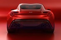 Aston Martin Vanquish Zagato rouge face arrière
