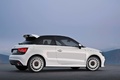 Audi A1 Quattro blanc 3/4 arrière droit 2