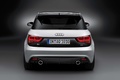 Audi A1 Quattro blanc face arrière