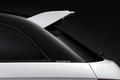 Audi A1 Quattro blanc logo Quattro montant arrière