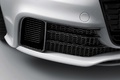 Audi A1 Quattro blanc prises d'air bouclier avant