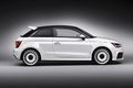 Audi A1 Quattro blanc profil