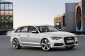 Audi A6 Avant 3.0 TFSI gris 3/4 avant droit 