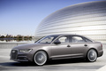 Audi A6 e-Tron marron 3/4 avant gauche 2