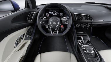 Audi R8 2015 - Rouge - Habitacle