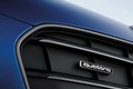 Audi R8 V10 Plus bleu mate logo Quattro