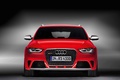 Audi RS4 Avant rouge face avant