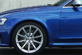 Audi RS4 bleu jante