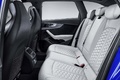 Audi RS4 bleu sièges arrière