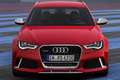 Audi RS6 Avant 2013 - rouge - face avant