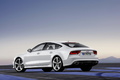 Audi RS7 Sportback - Blanche - 3/4 arrière gauche